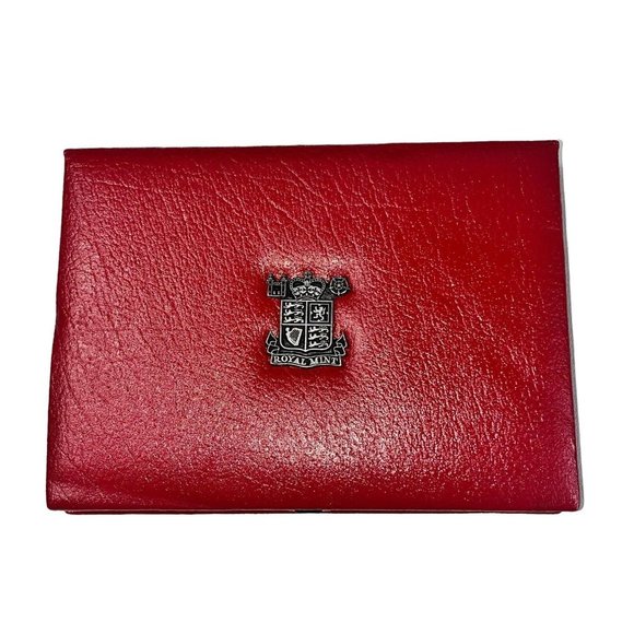 UK PROOF COIN Collection Set Original ROYAL MINT Leather 1988 Queen Elizabeth - Picture 8 of 10